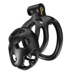 CockLock Cage de chasteté Bouh M 8 x 3.5 cm Noire
